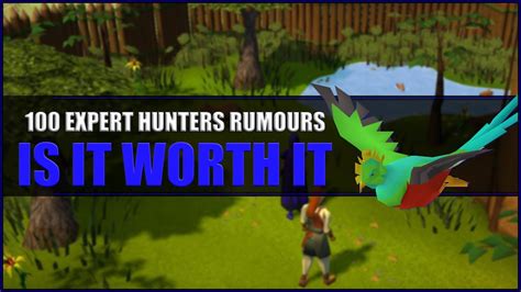 Loot From 100 Expert Hunters Rumours in OSRS .